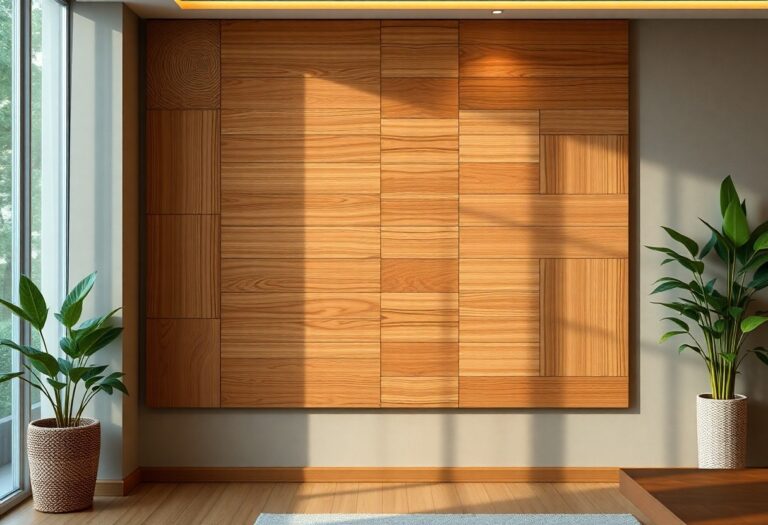 Formas criativas de aplicar bambu laminado em painéis decorativos sustentáveis