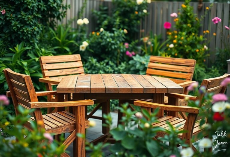 Como utilizar eucalipto tratado em mobiliário de jardim resistente à umidade