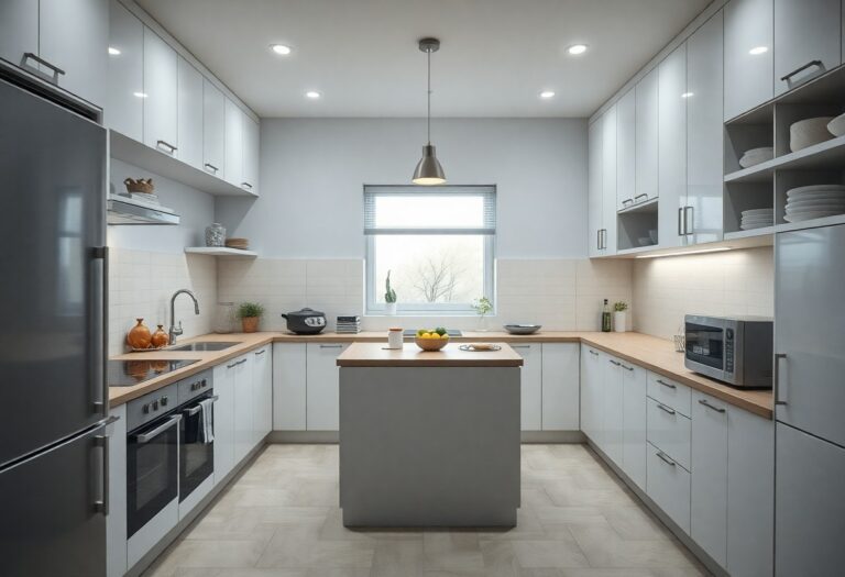 Passo a passo para organizar cozinhas compactas com ilhas centrais funcionais e ergonômicas