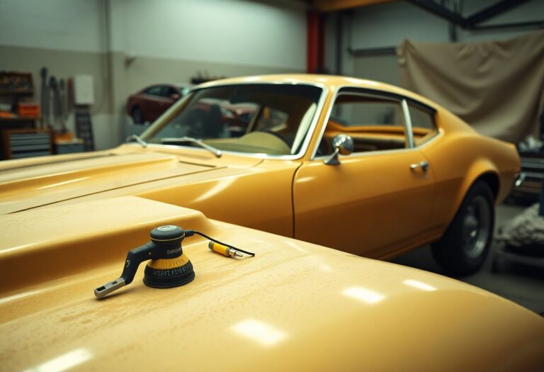 Técnicas de lixamento da lataria com primer em cupês nacionais da década de 70