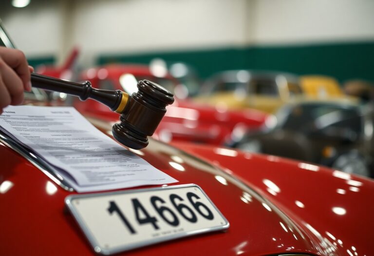 Procedimento para registrar veículos importados antigos com histórico de leilão