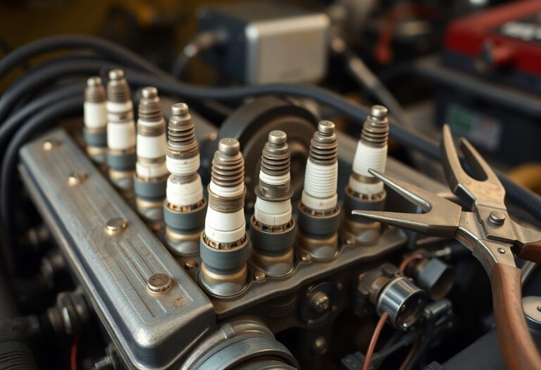 Passo a passo para substituir cabos de vela em motores de seis cilindros antigos