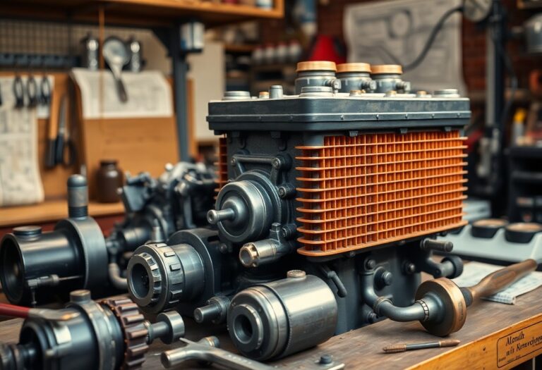 Métodos para restaurar radiadores de cobre em motores refrigerados a água antigos